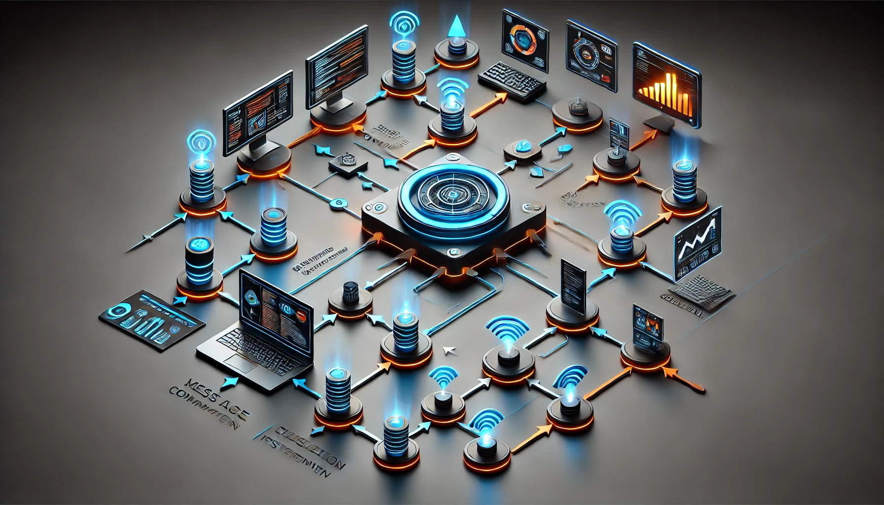 A real-time communication system using SignalR